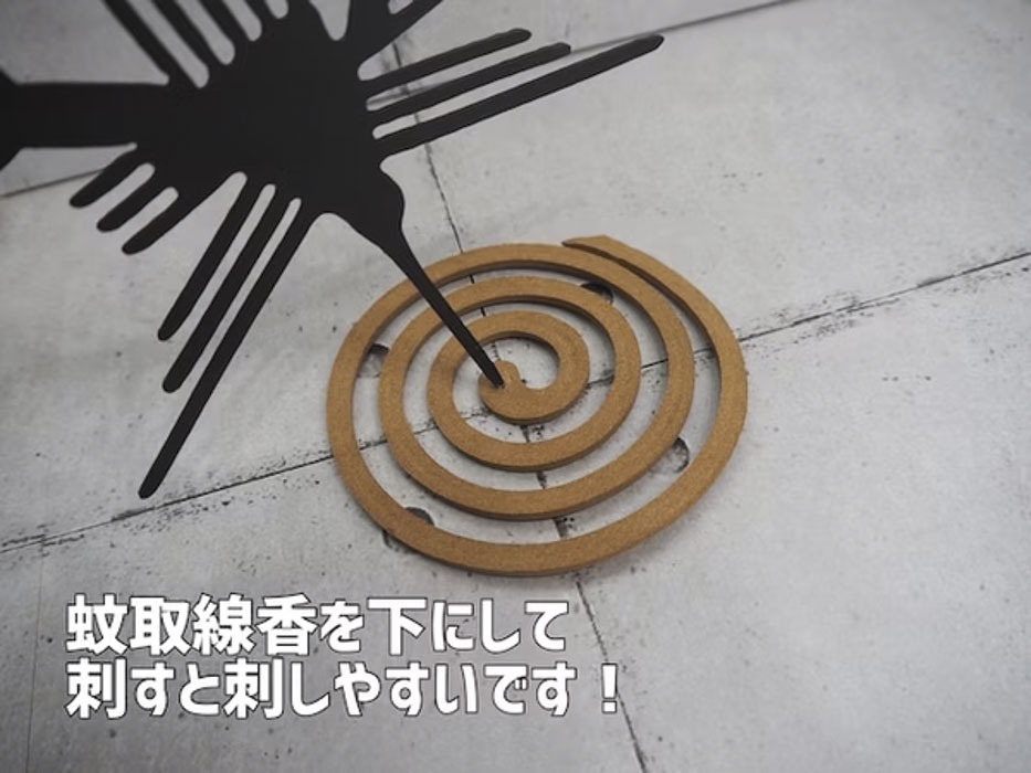 【TETSUZAN】桌上型蚊香架・納斯卡線條 (蜥蜴 / 小鳥)