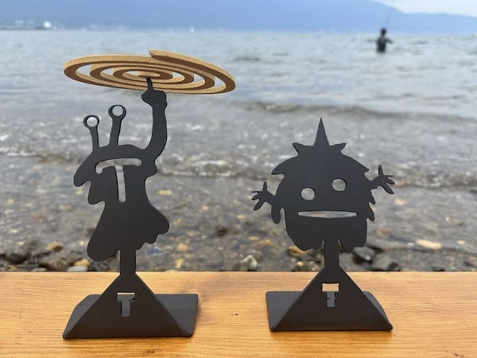 【TETSUZAN】桌上型蚊香架 (MONSTER / KUROMARU)