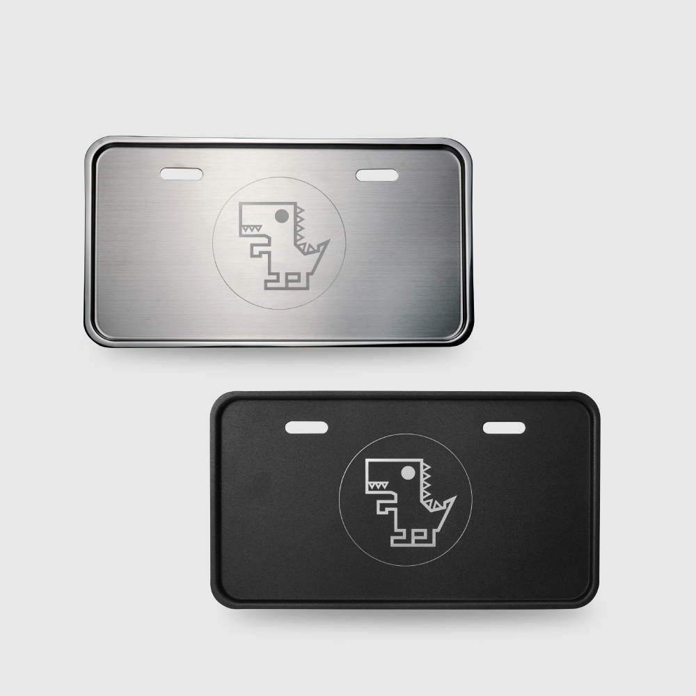 機車通用型配件｜車牌強化保護框【通用版本】