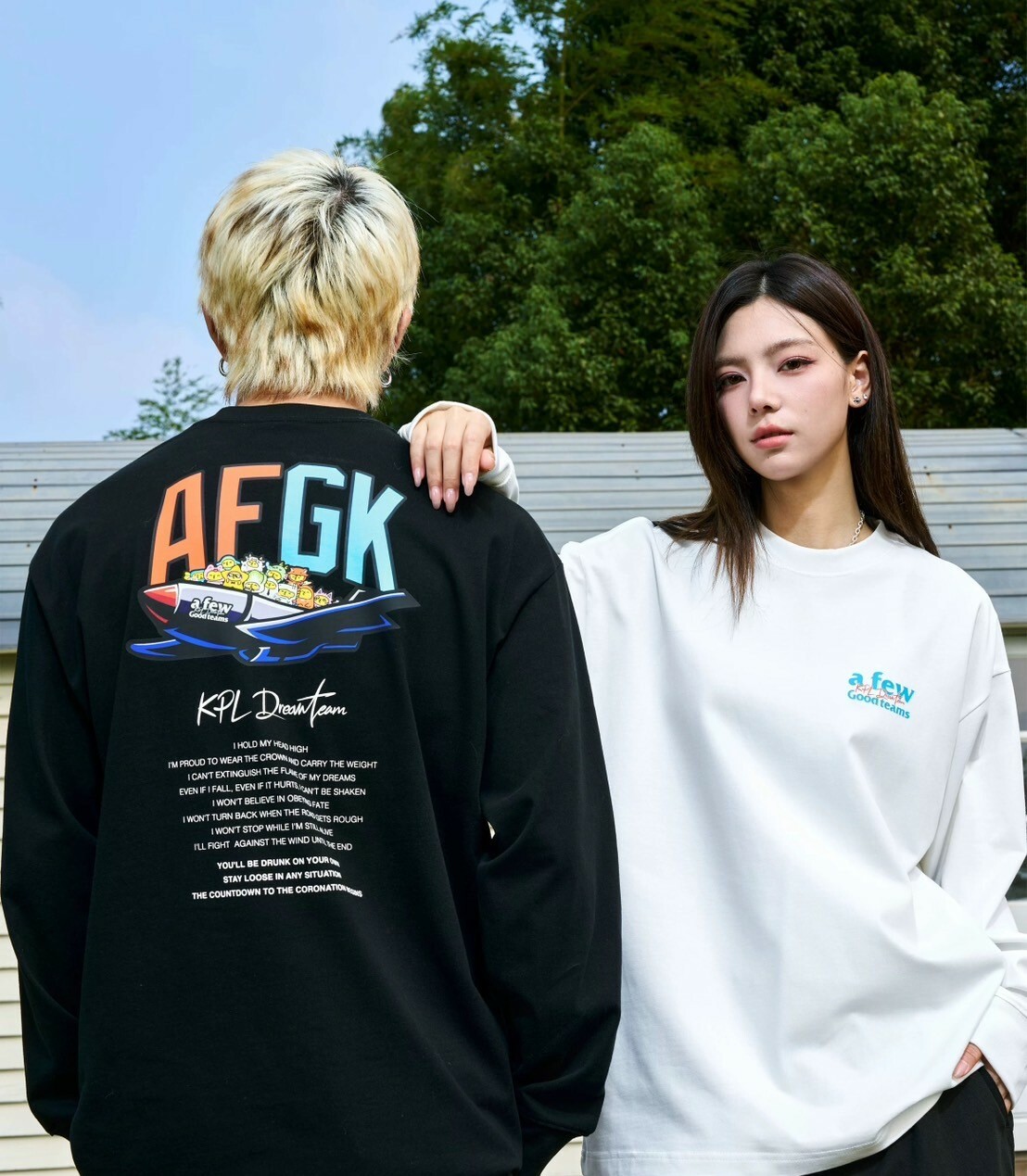 AFGK x KPL 王者夢幻隊聯名全軍出擊 長袖T A FEW GOOD KIDS