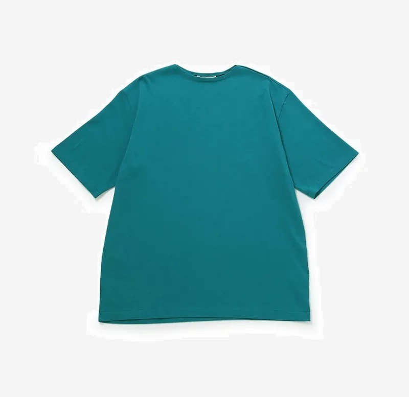 AURALEE LUSTER PLAITING NARROW BOAT NECK TEE - PRE ORDER ITEM (預訂中)