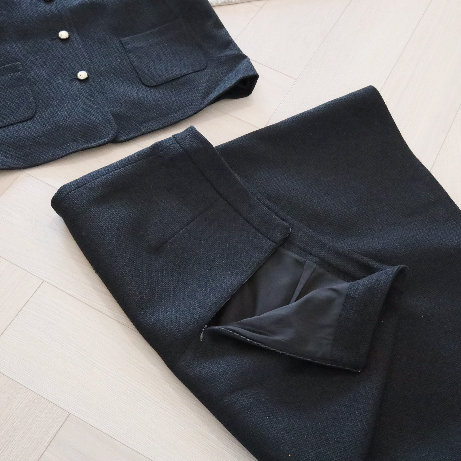 現貨 7112 7113 簡約風馬甲長裙套裝