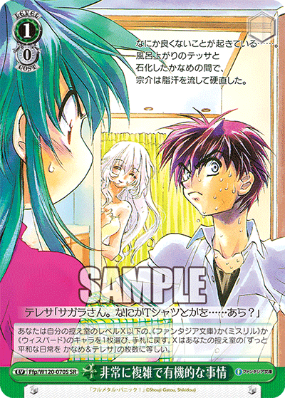 【Ffp/W120-070S SR】非常に複雑で有機的な事情