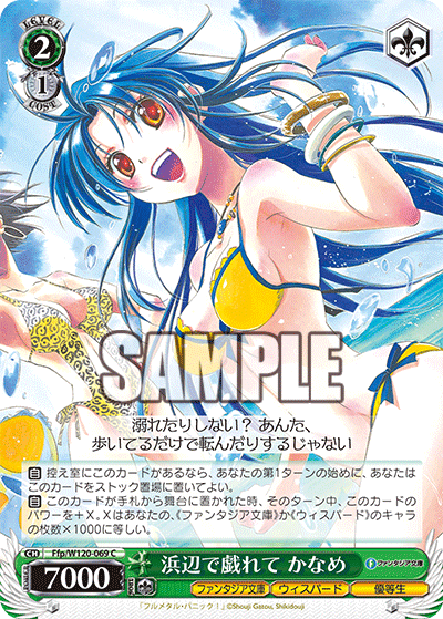 【Ffp/W120-069 C】浜辺で戯れて かなめ