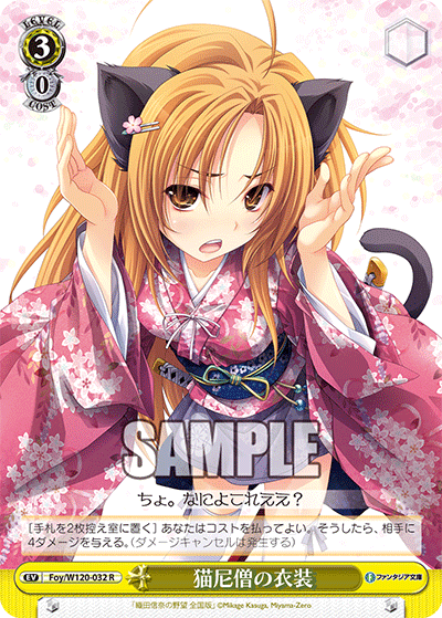 【Foy/W120-032 R】猫尼僧の衣装