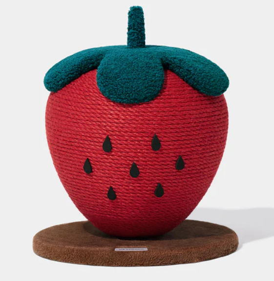 Vetreska - Strawberry Cat Scratching Ball