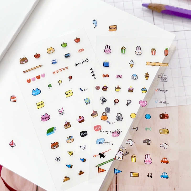 四季紙品 手帳貼紙 【TZ2038】