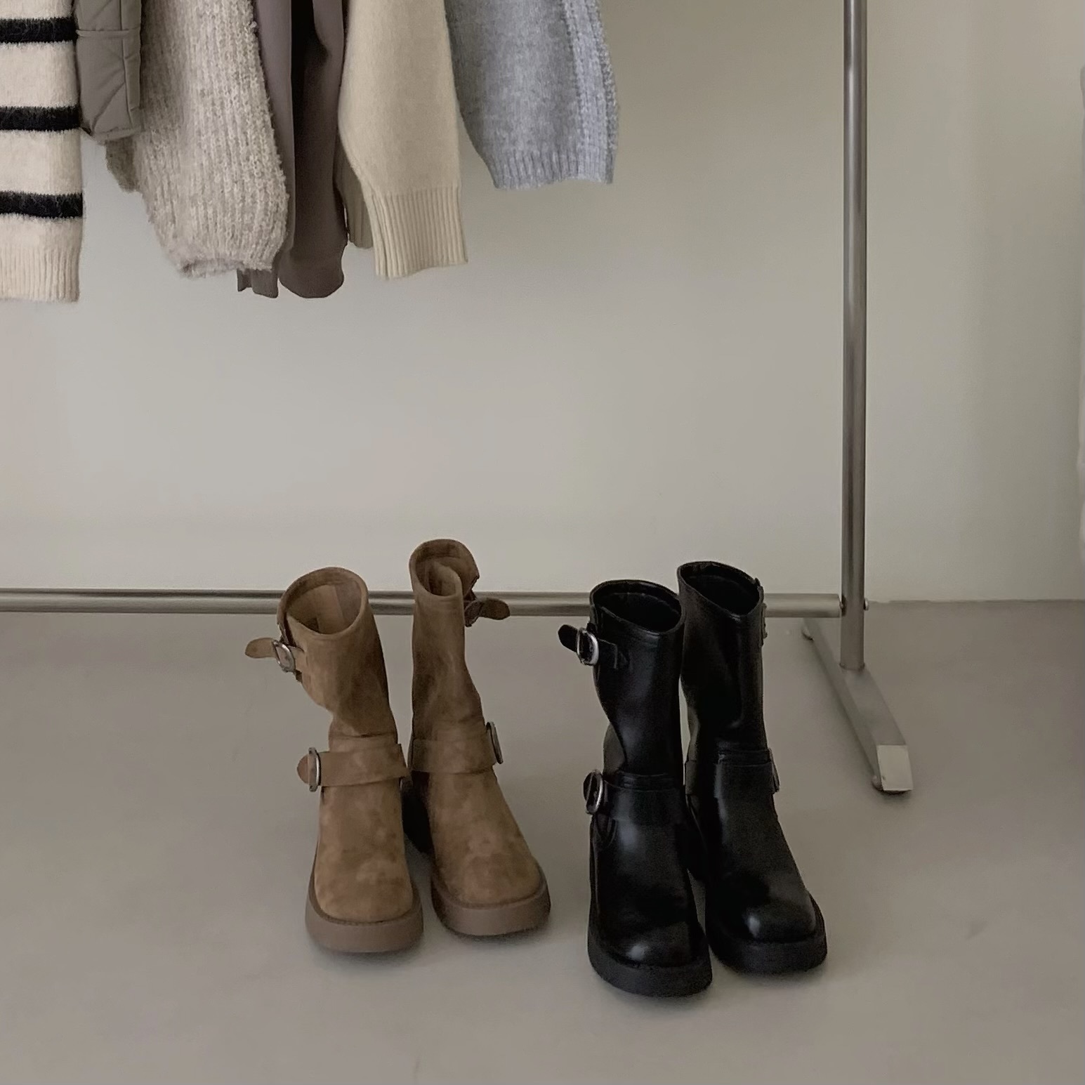 （現貨中!）我們最愛的時髦中筒靴（Size: 35-40）