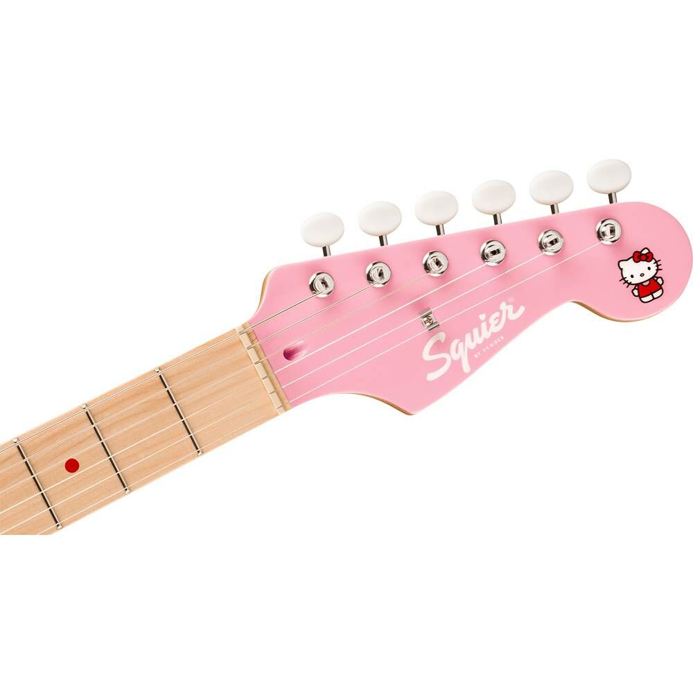 【預購限量聯名】Squier Limited Edition Hello Kitty Stratocaster 聯名款電吉他 第 4 張圖片｜三峽吉他 / Bass