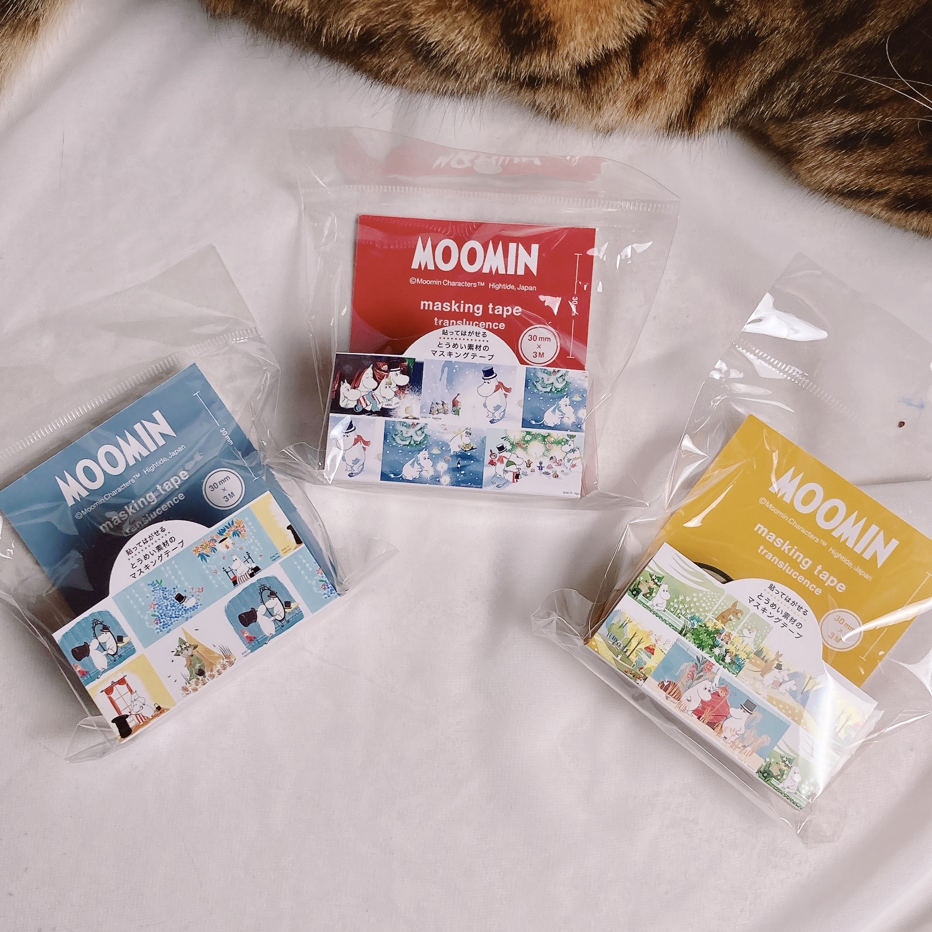 Moomin|透明膠帶（三種款式可選）