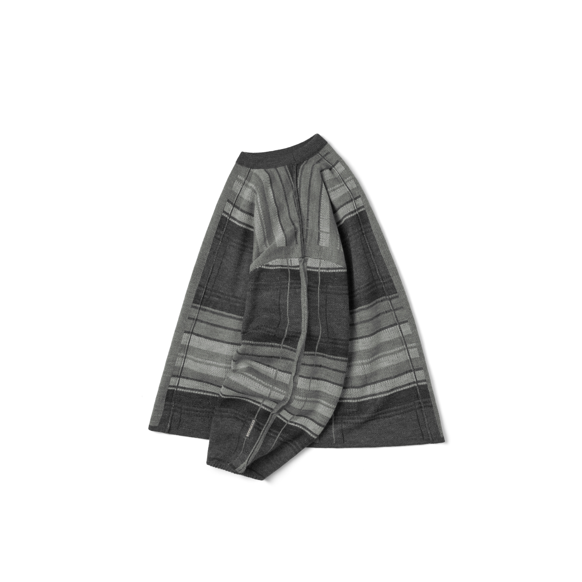 GOOPiMADE 24 AW “8SE-01K” MEGA-type Plaid Knit Sweater
