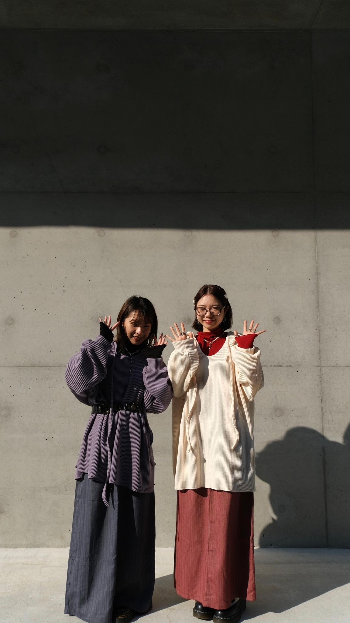 窩夫格oversize慵懶感top