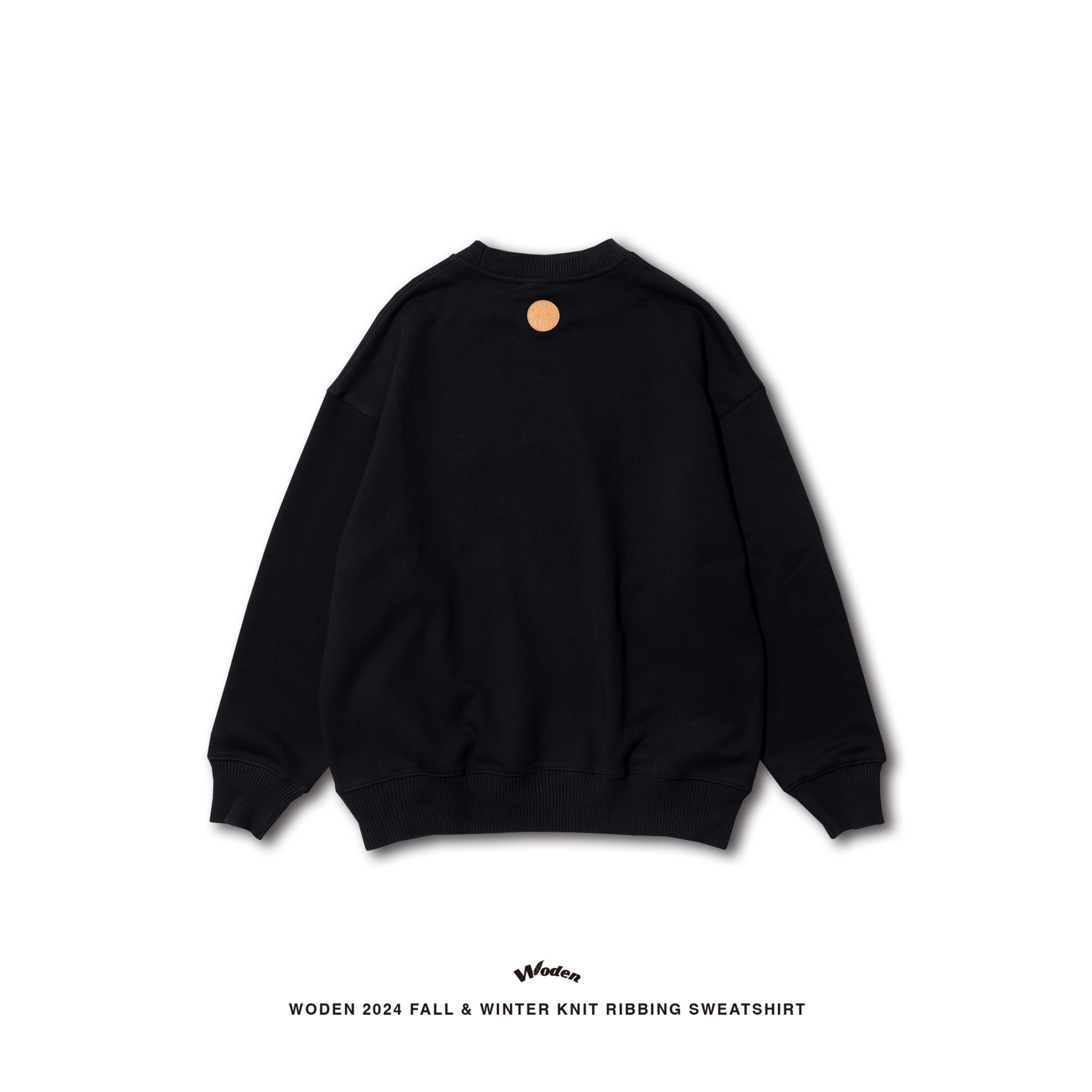 WODEN 2024 FALL &WINTER 032 KNIT RIBBING SWEATSHIRT