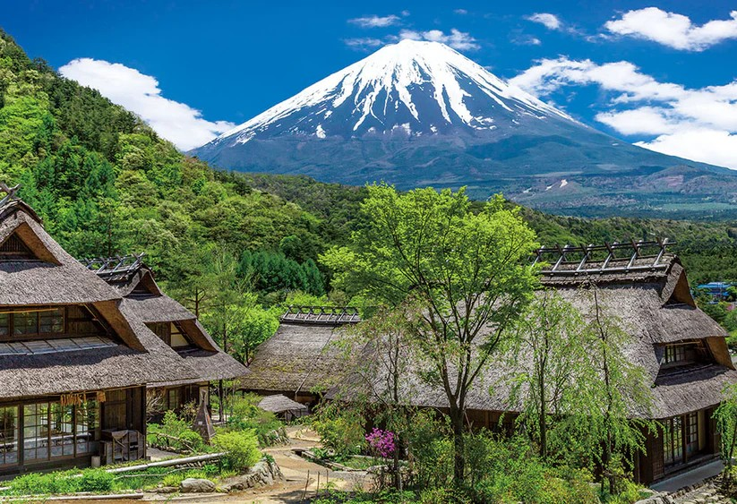 富士山的威嚴和治癒之鄉（山梨縣）