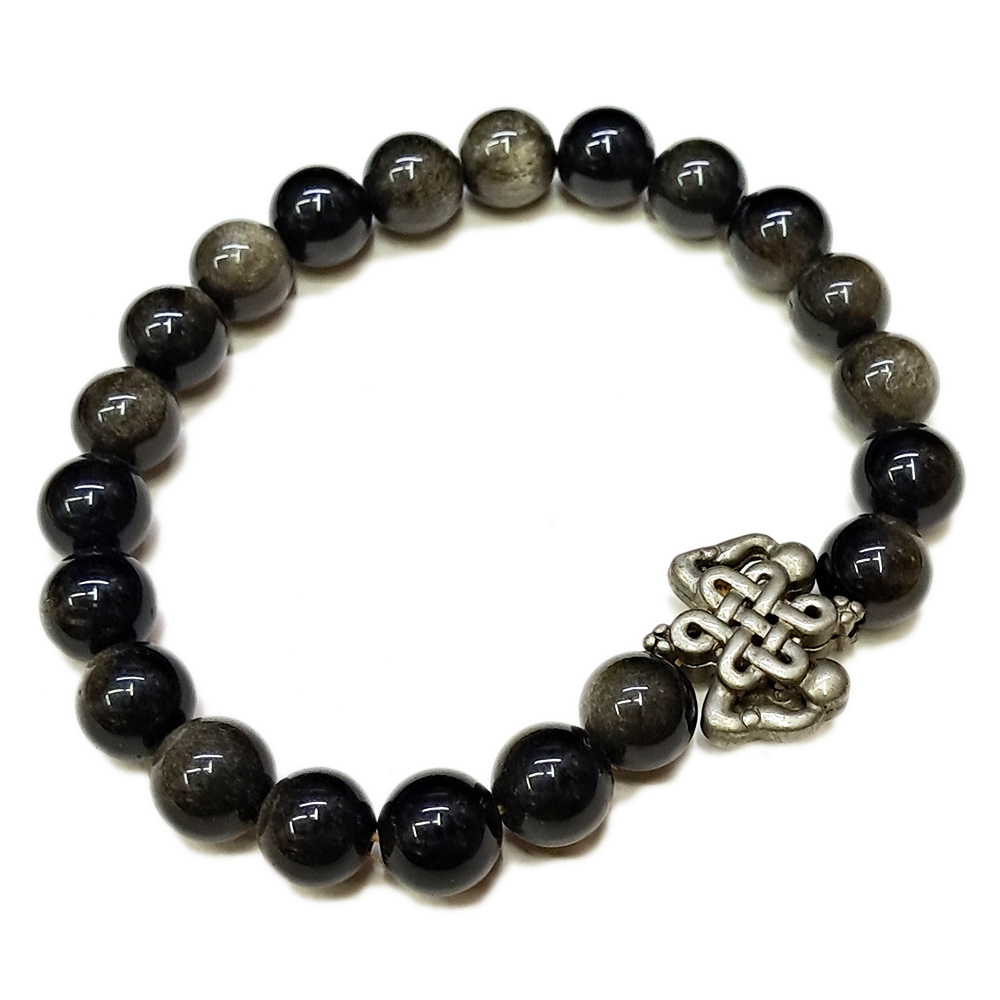 吉祥結+金曜岩手珠8mm【十方】133212