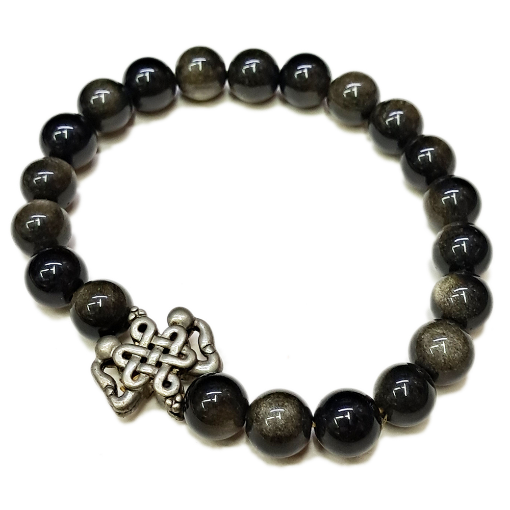 吉祥結+金曜岩手珠8mm【十方】133212