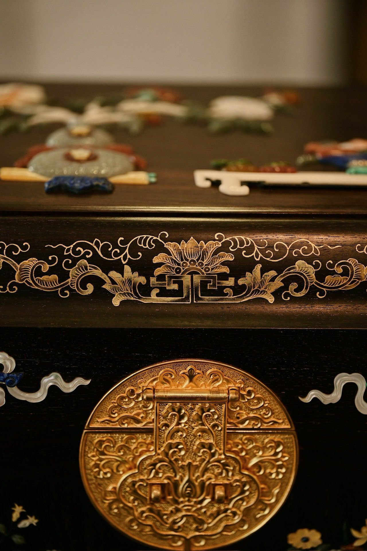 Rosewood x Baibao Inlaid "Icing on the Cake" Jewelry Box