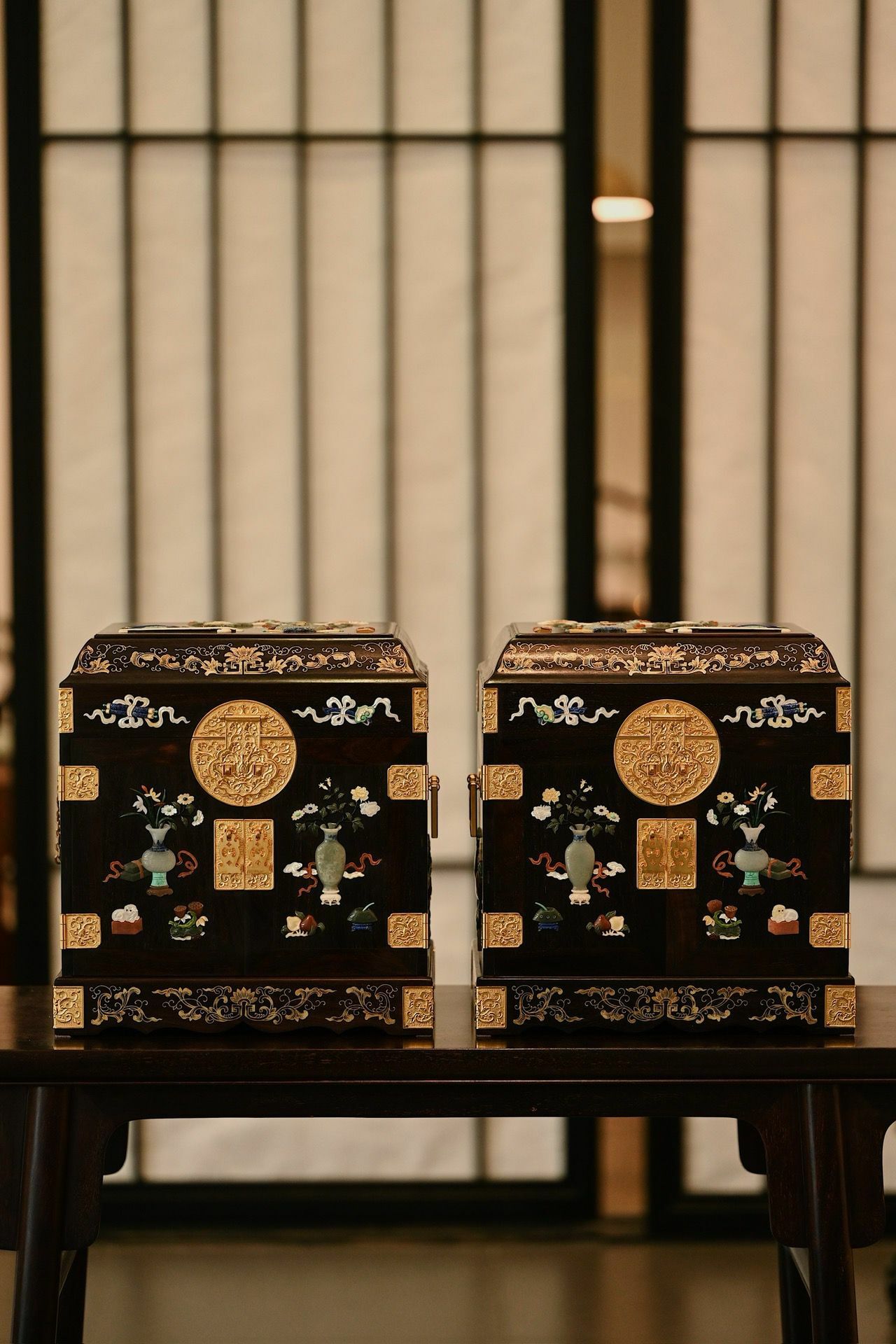 Rosewood x Baibao Inlaid "Icing on the Cake" Jewelry Box