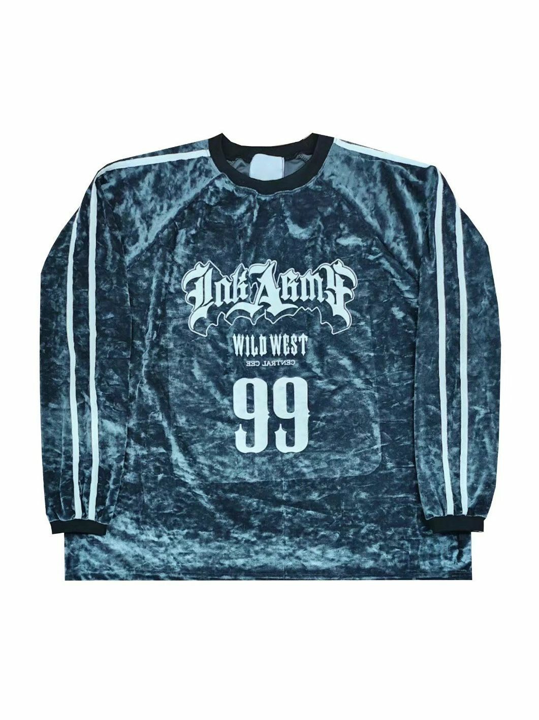 圓領數字長袖衫 T5615