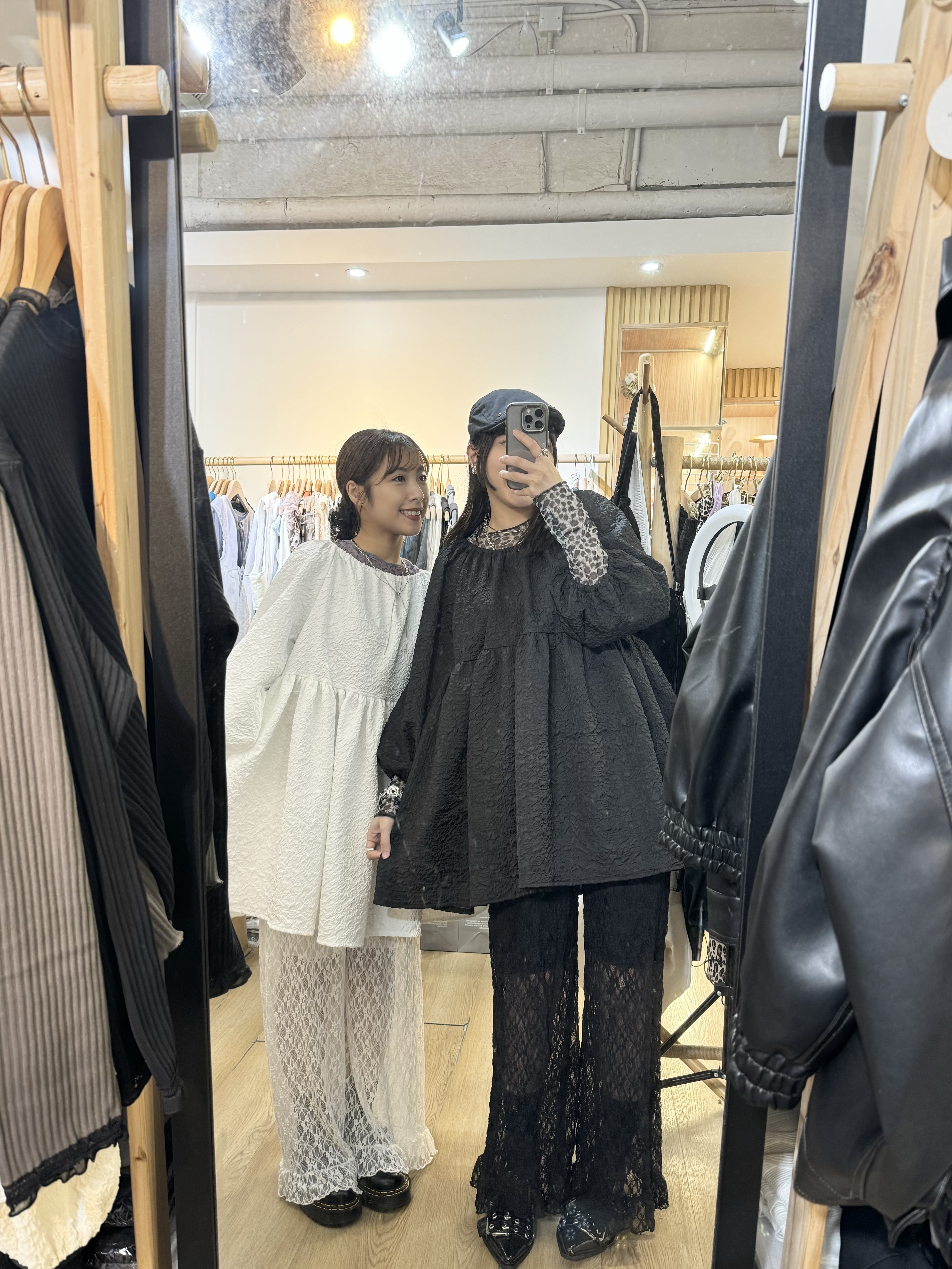 提花圓領娃娃短ops