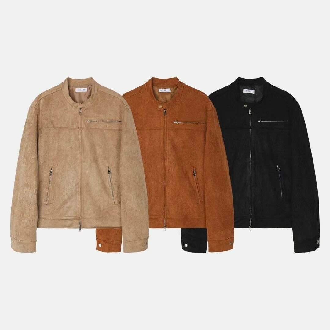 企領拉鍊猄面褸 JK2557