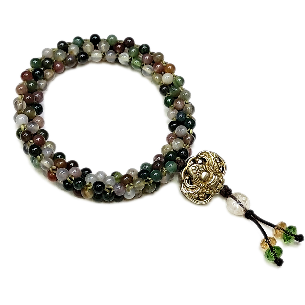 福在眼前&印度瑪瑙手環【十方】131039