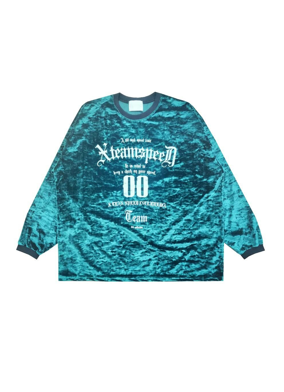 圓領數字長袖衫 T5614