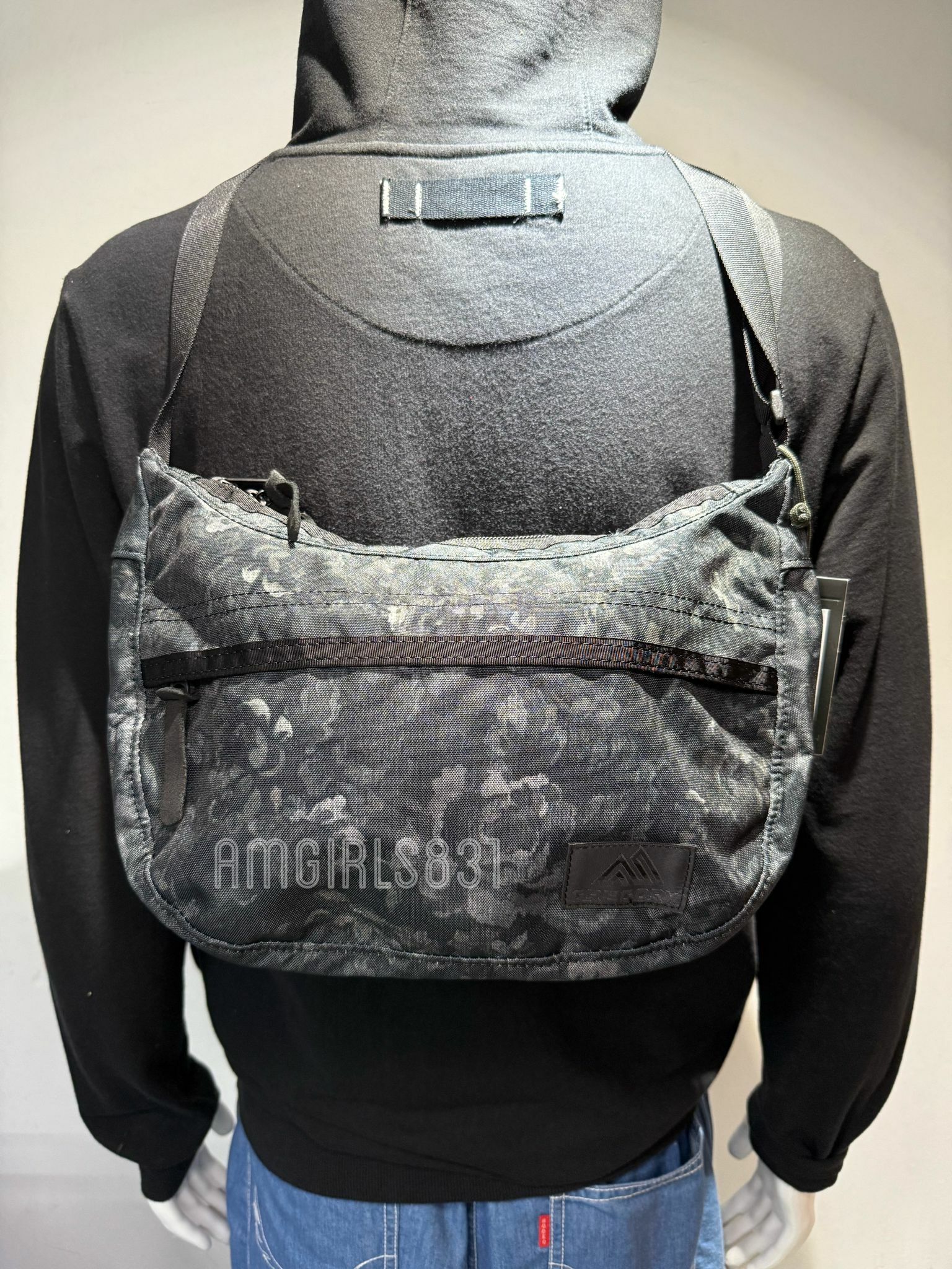 Gregory satchel s black tapestry