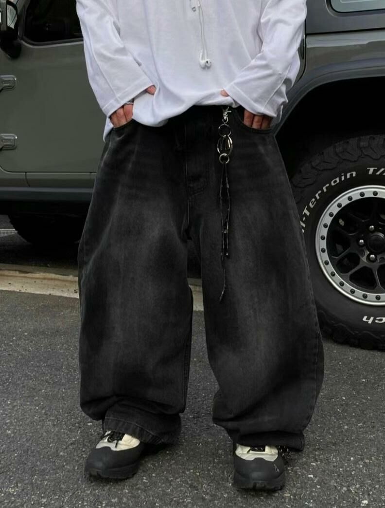 洗水鬆身牛仔褲 TAC-0021J