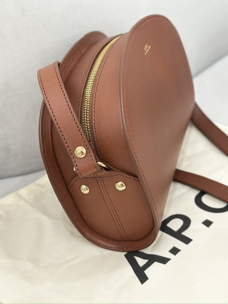 A.P.C Demi Lune Bag 十字紋