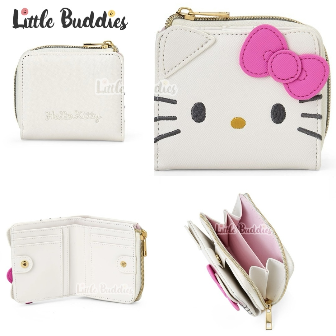 日本 Sanrio PU皮頭型銀包