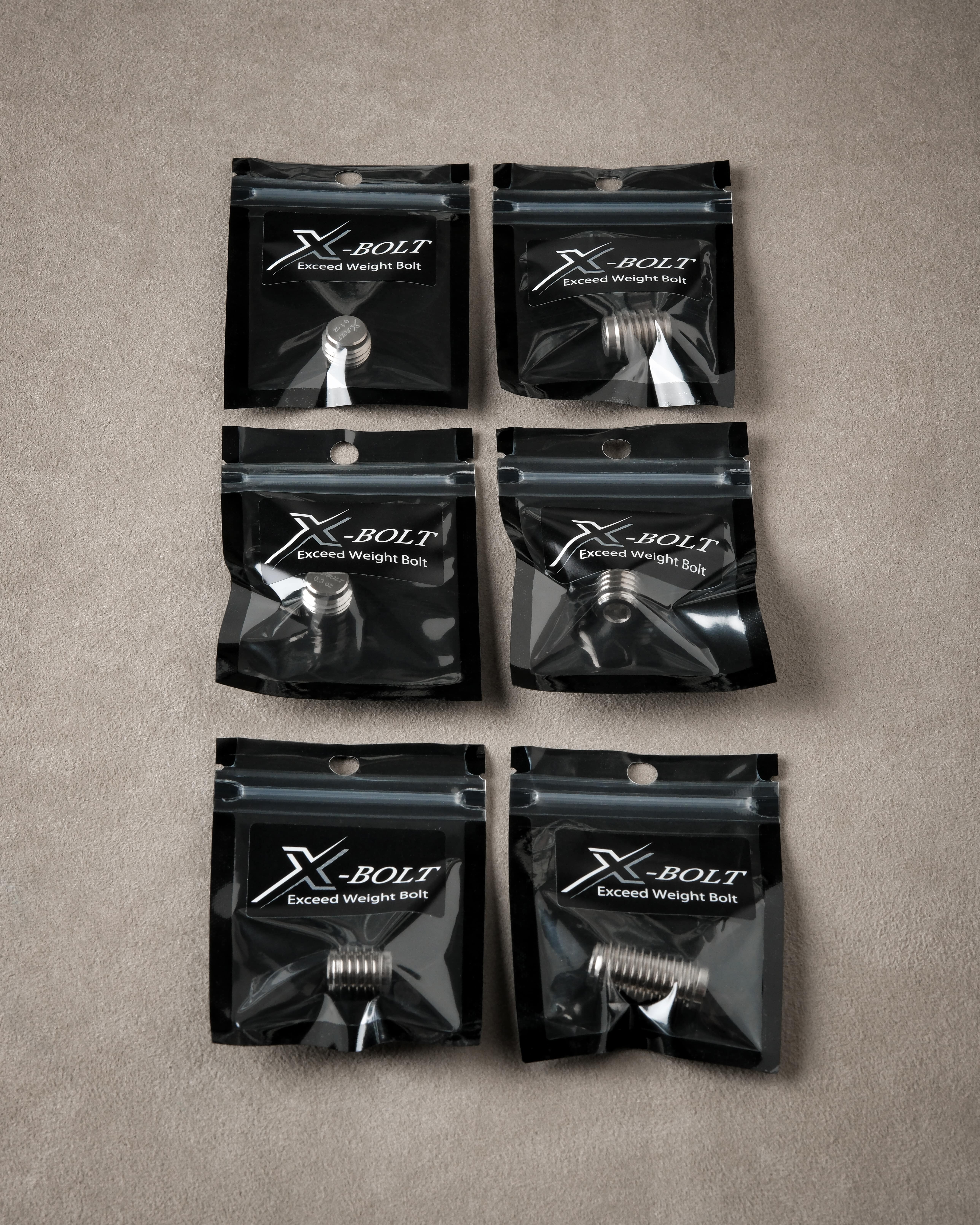 Exceed X-Bolt Weight Bolts