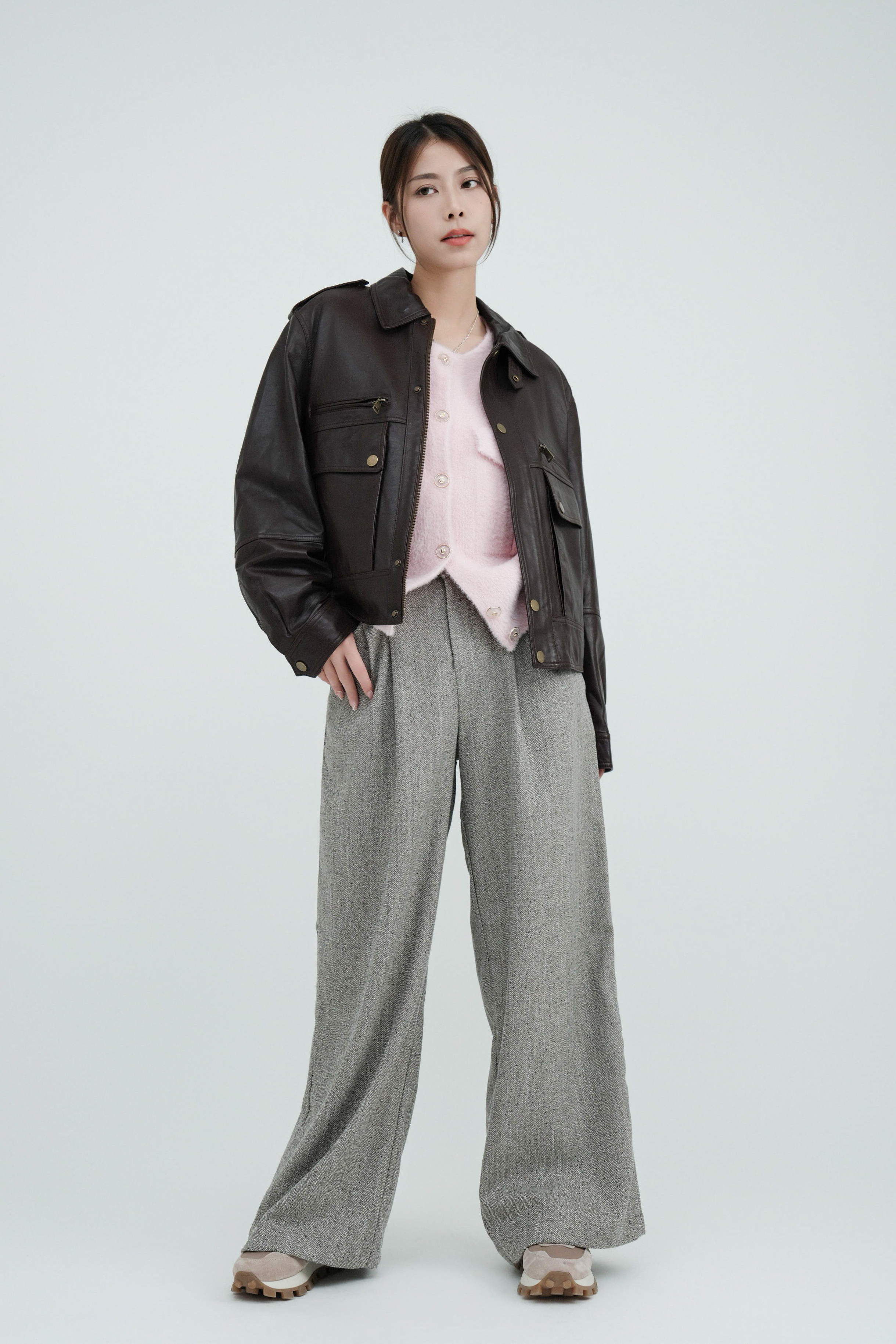 FW24_0177（皮褸＋背心外套＋長褲）