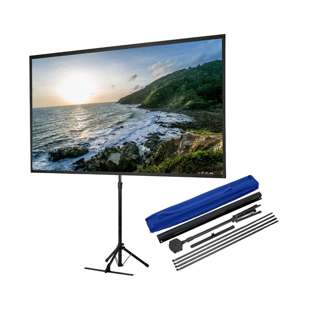 EPSON 80吋巧攜式投影布幕 ELPSC21