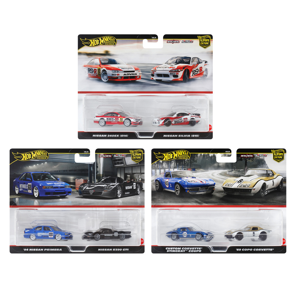 風火輪汽車文化雙車套裝(N箱號)