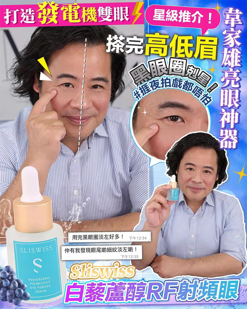 Sliswiss 白藜蘆醇RF激光眼精華 20ml