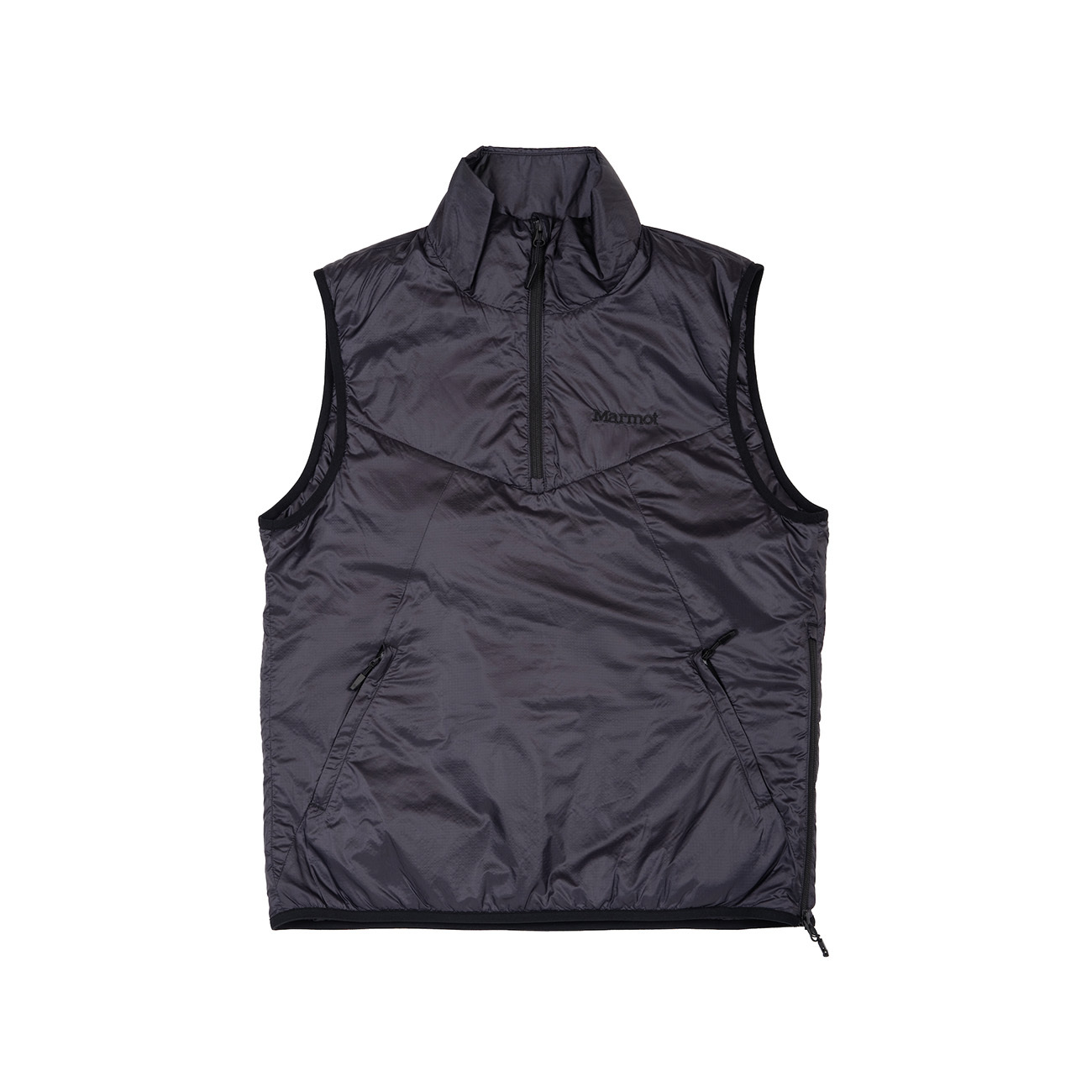 Marmot Men's Alternative Insulation Vest 男款半開襟立領保暖背心 TSAUO034-J003 黑色 [HappyOutdoor]