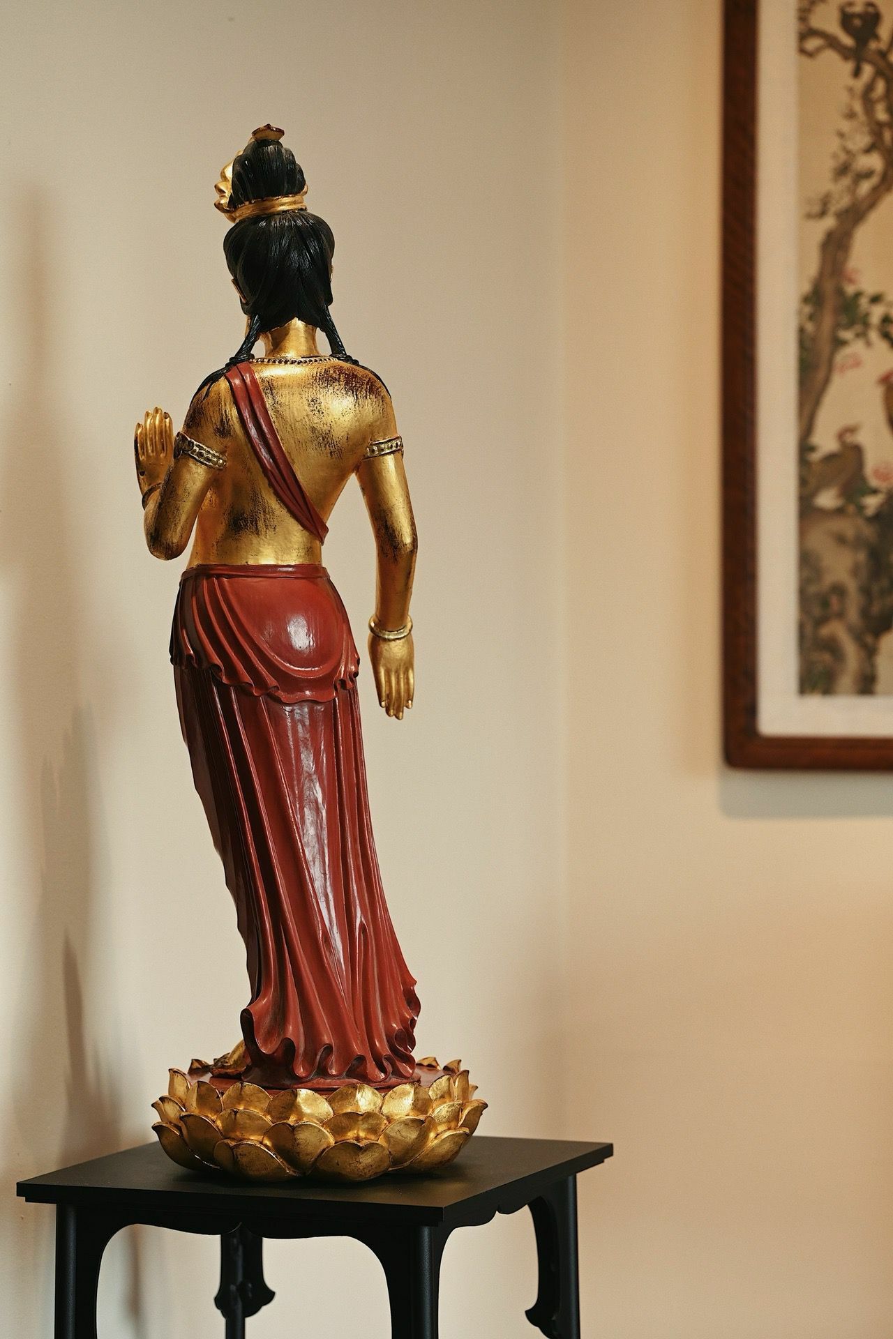 Fragrant wood x gold foil "Guanyin"