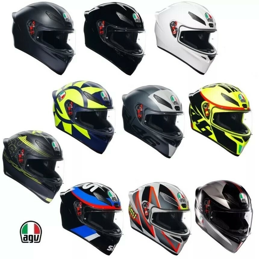 AGV K1-S  Sling Matt Black/Red painting 2023 K1S pista helmet