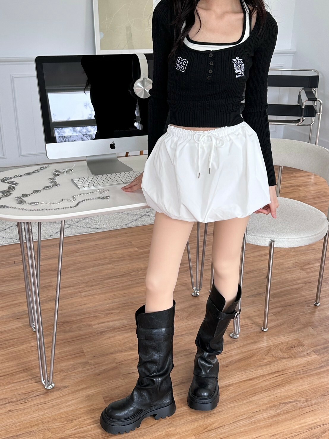 秋系甜妹🏈花苞半身裙2colors