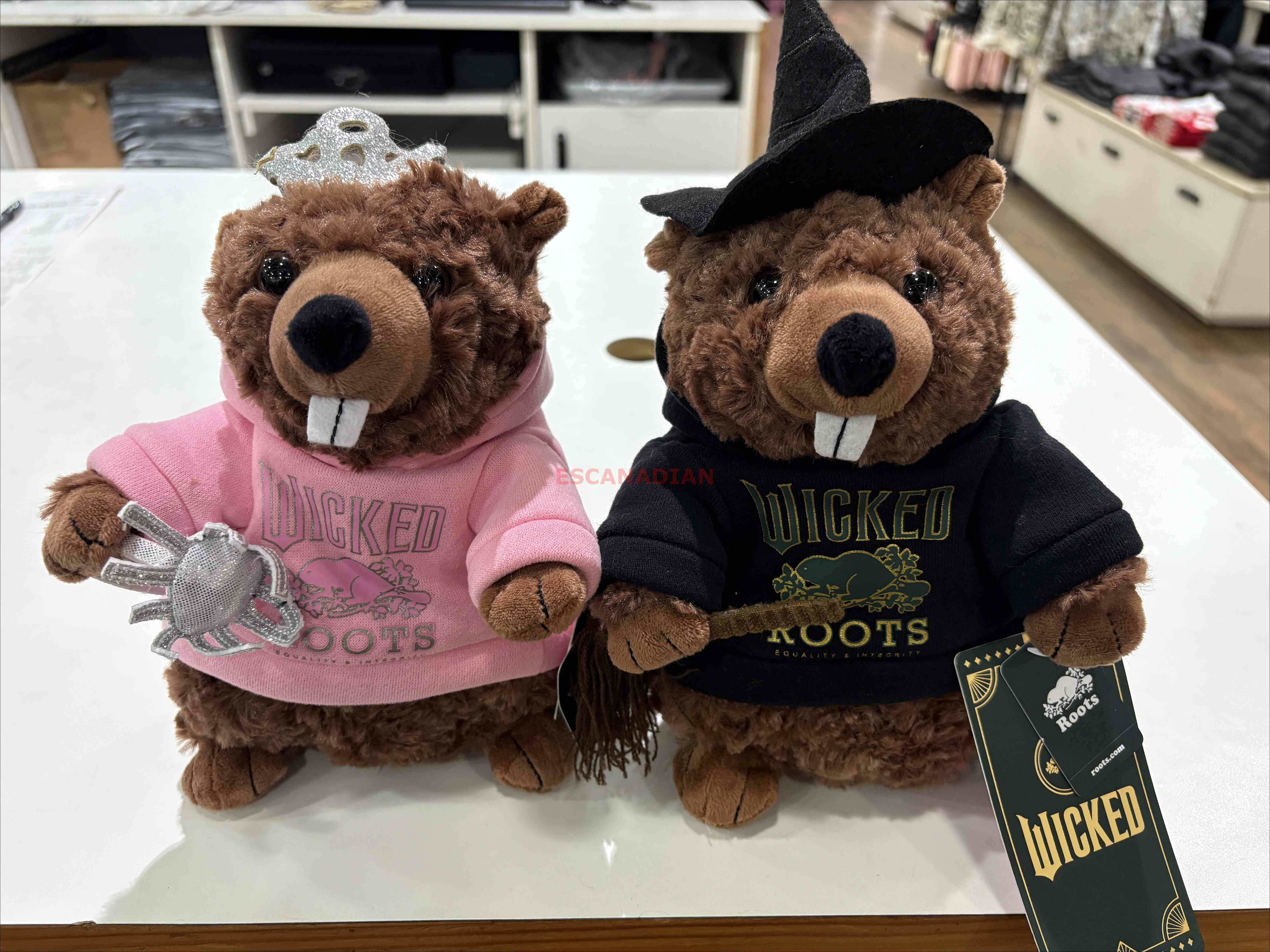 ROOTS Wicked聯名款 海狸娃娃 (2款)
