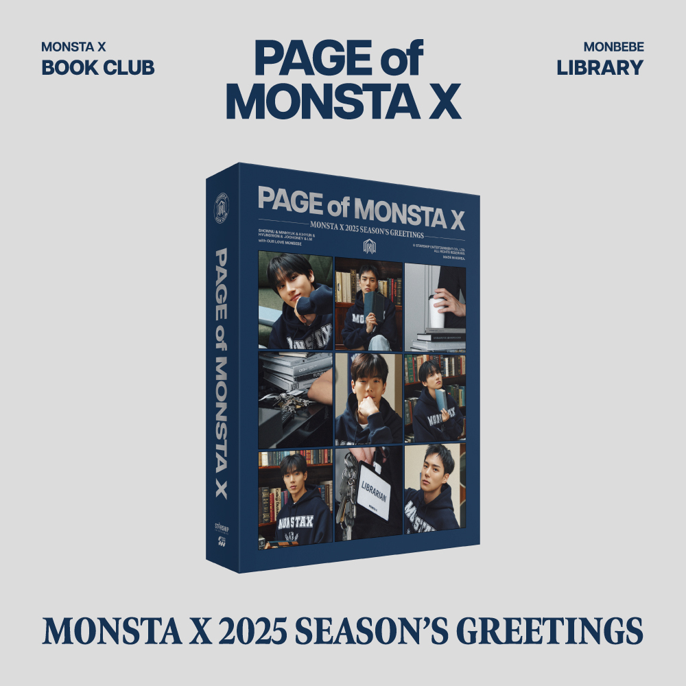 韓代頑童-MONSTA X 2025 SEASON'S GREETINGS 預購