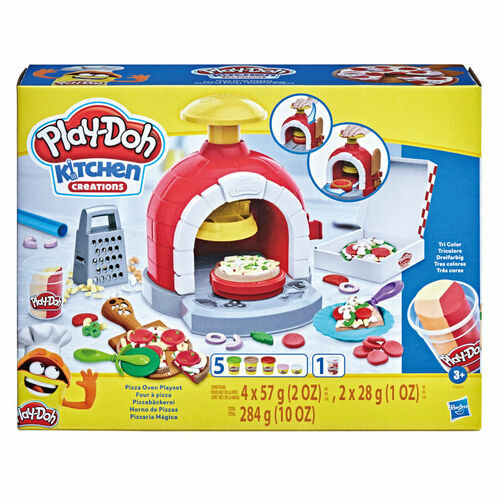 《 Play-Doh 培樂多 》培樂多廚房系列 窯烤披薩遊戲組