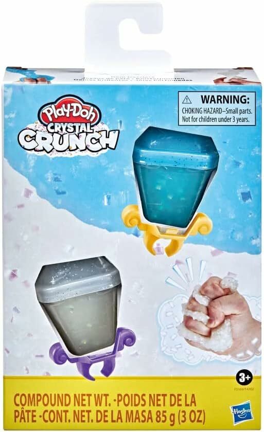 《 Play-Doh 培樂多 》 培樂多 水晶顆粒史萊姆寶石戒指罐組 (隨機出貨 不挑款)