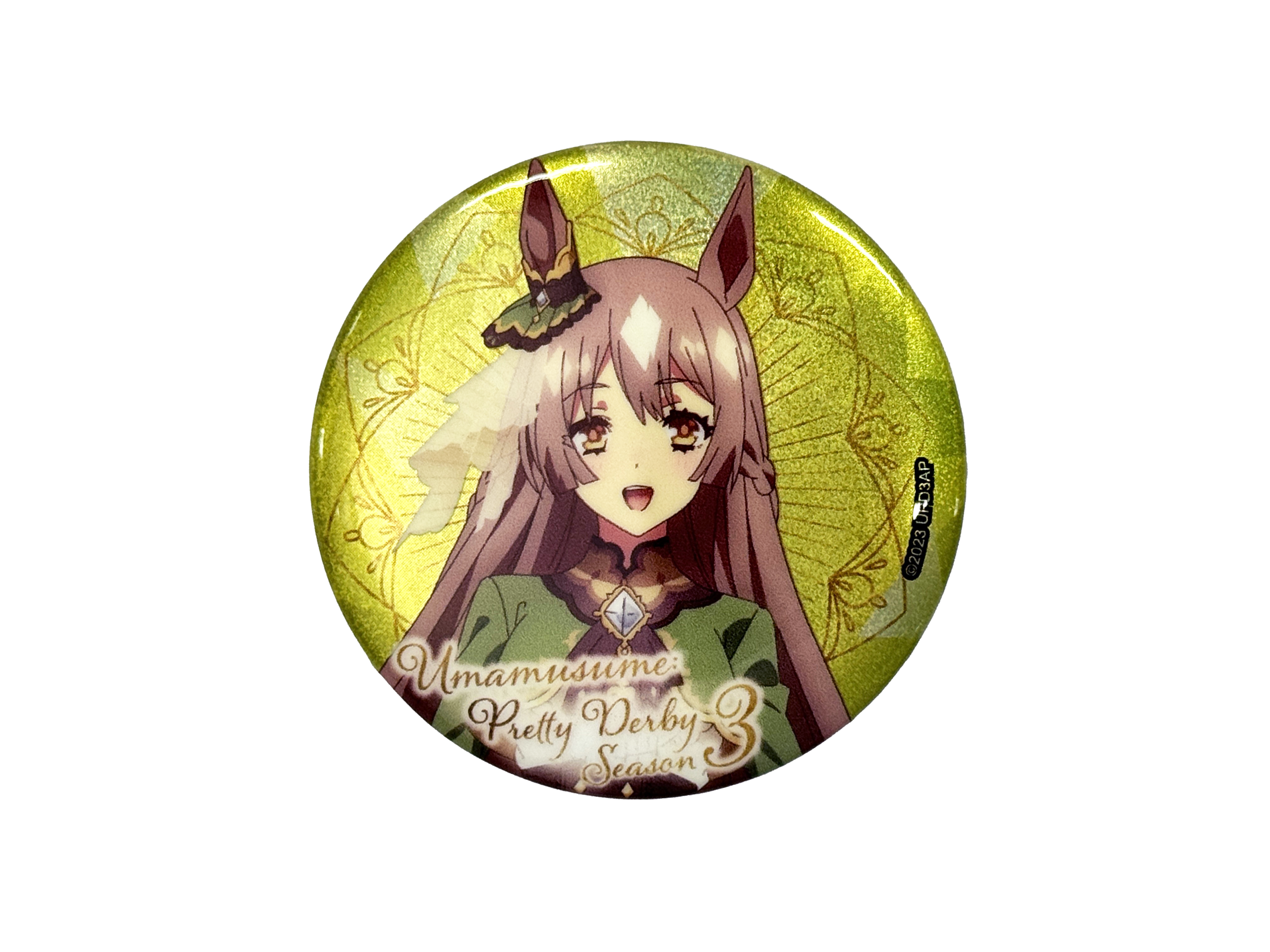 賽馬娘Pretty Derby 58mm幻彩襟章 - 里見光鑽