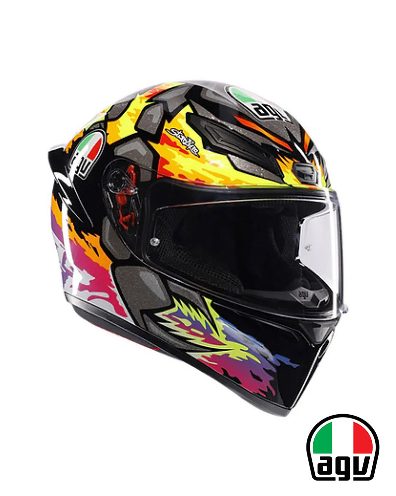 AGV K1S Bezzecchi 2023 選手彩繪 全罩安全帽