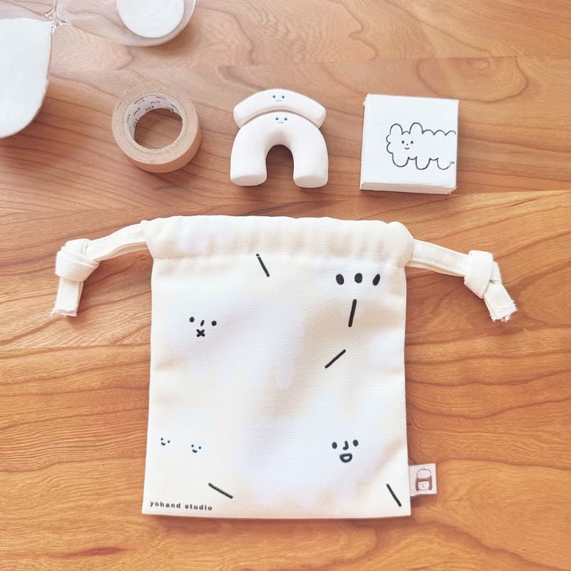 右手超人｜束口袋｜軟綿綿