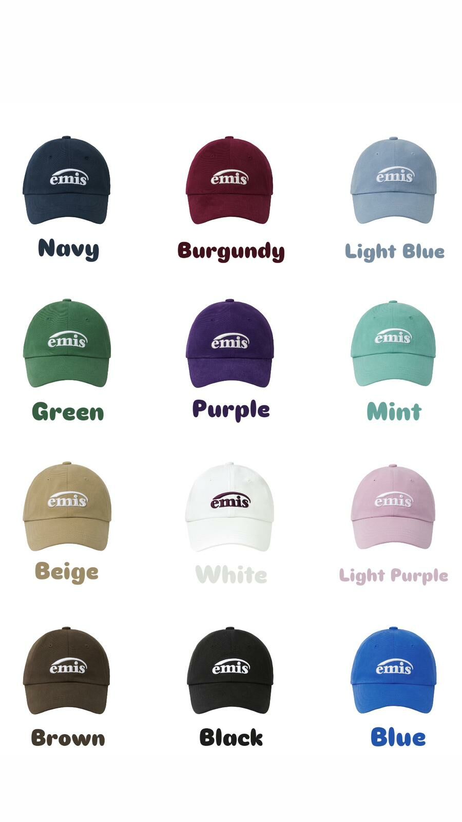 Emis NEW LOGO BALL CAP(RENEWAL)