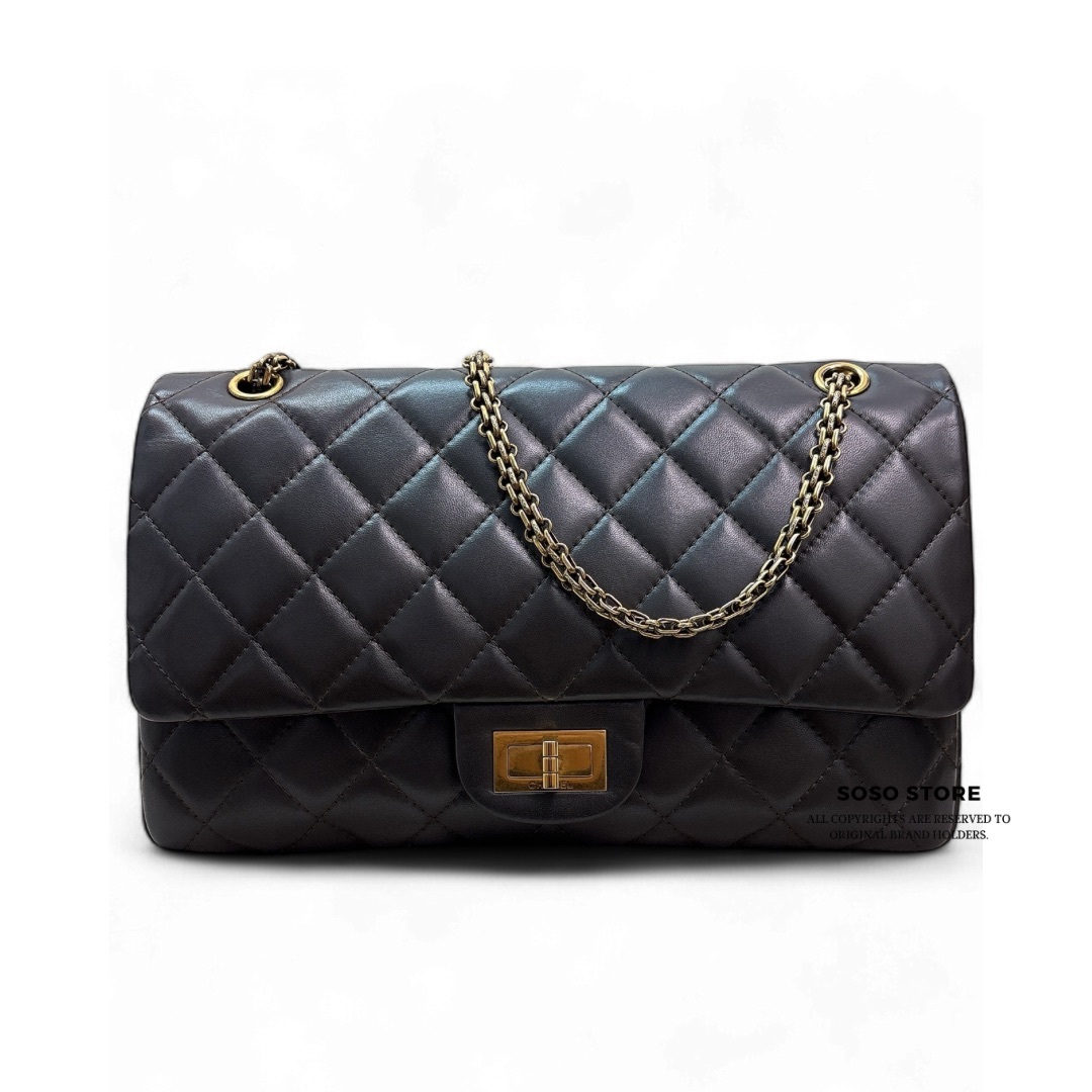 Chanel 2.55 Handbag - Black / Ghw