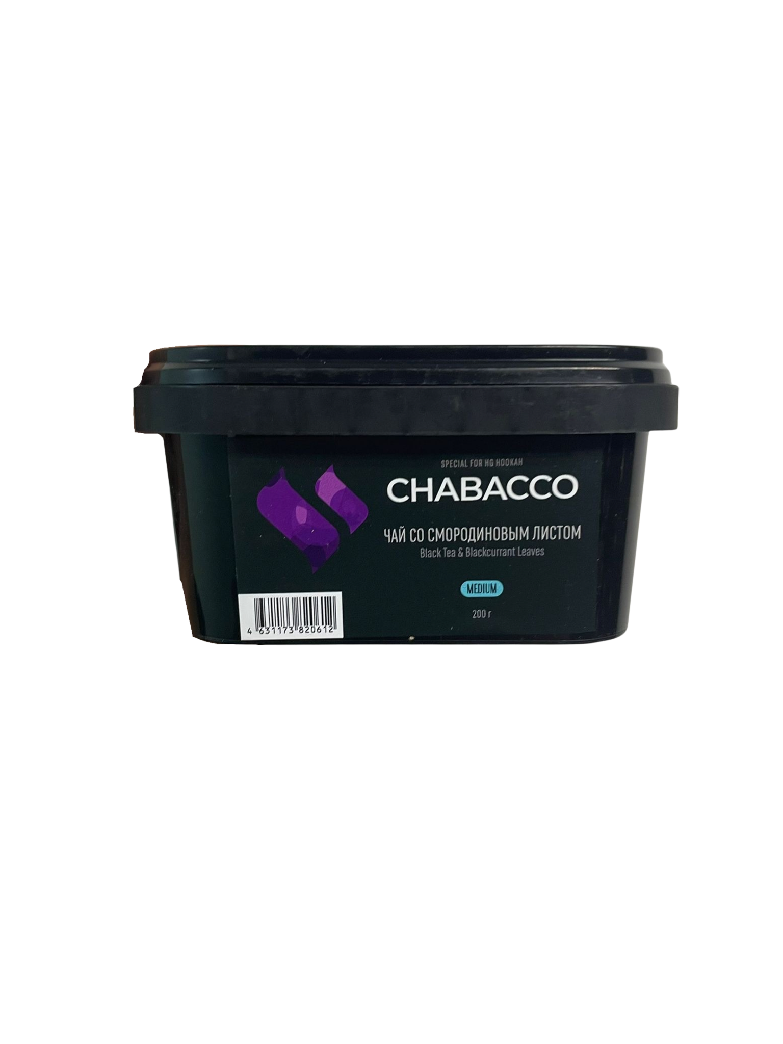Chabacco Black Tea & Blackcurrant leaves 200g